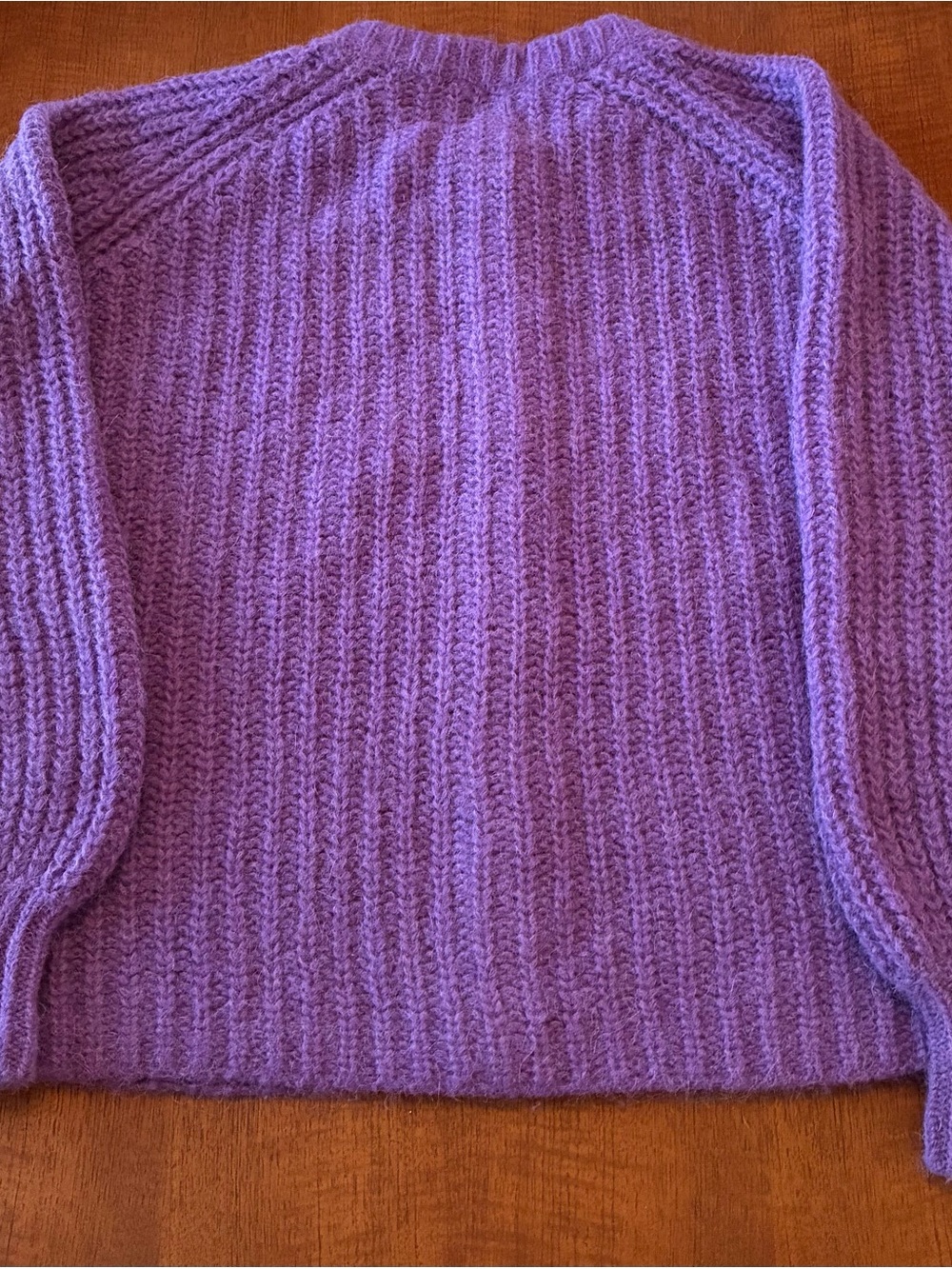 Sezane Emile Amethyst Cardigan XL - Picture 4 of 6